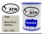 Preview: Jeep, Billet Silver Metallic, SC / JSC: 500ml Lackdose, von ATW Autoteile West.